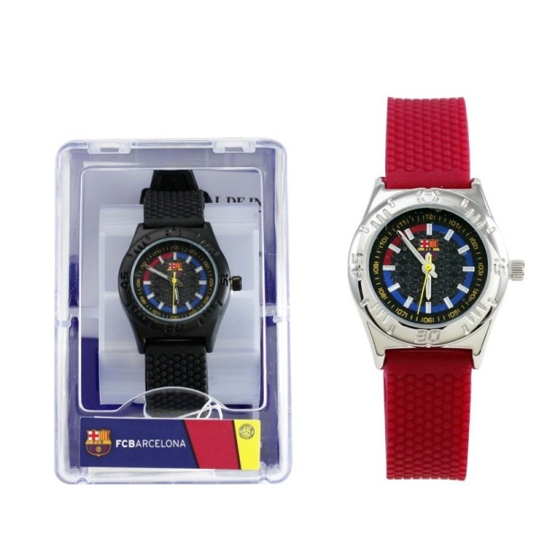 RELOJ ANALOGICO PULSERA CADETE FCB