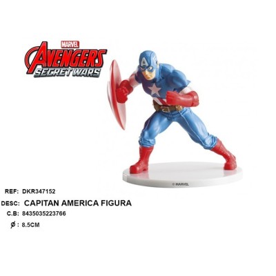 Capitan America Avengers 8,5Cm Figura Pvc