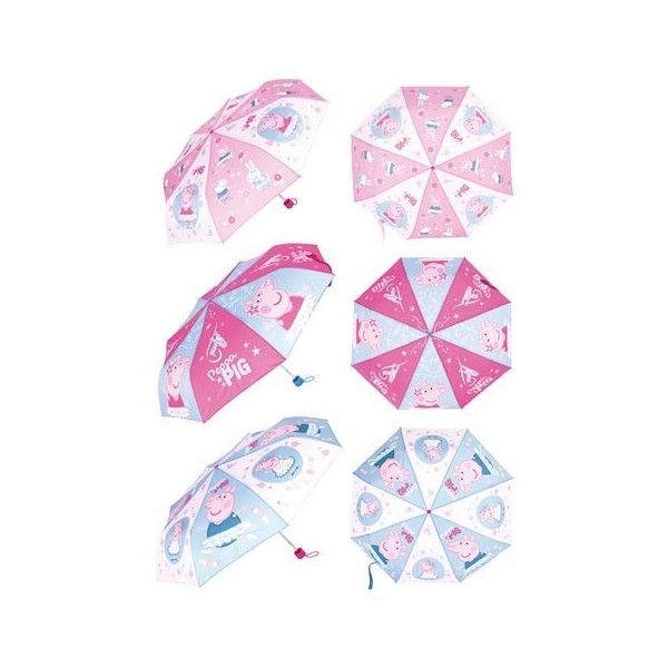 Peppa Pig Paraguas Polyester Plegable 52Cm
