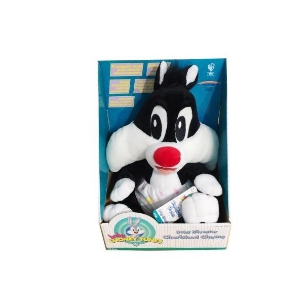 Looney Tunes Baby Silvester Windel Peluche Con Caja 30Cm