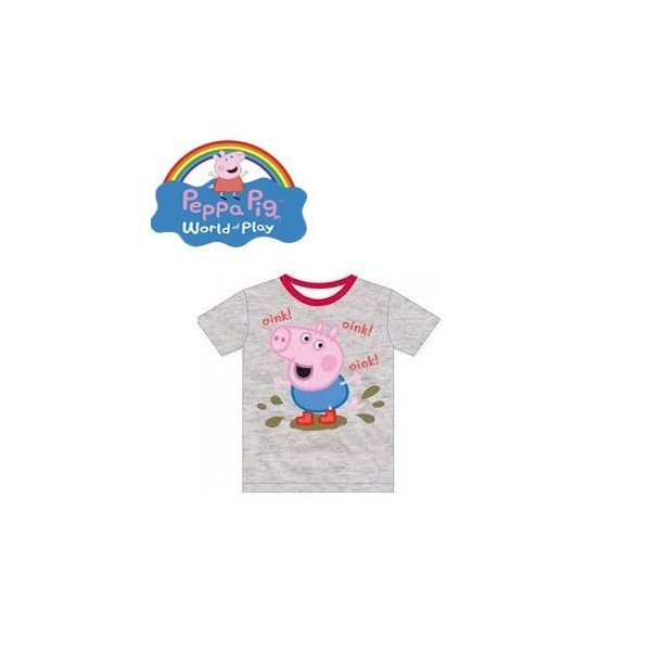 Geroge Camiseta Peppa Pig Pack 3Unidad