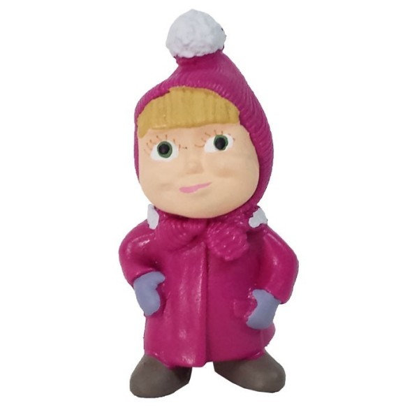 Masha Invierno Figura Pvc 6Cm-Comansi