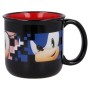 Sonic Taza Ceramica Desayuno 400 Ml | En Caja De Regalo