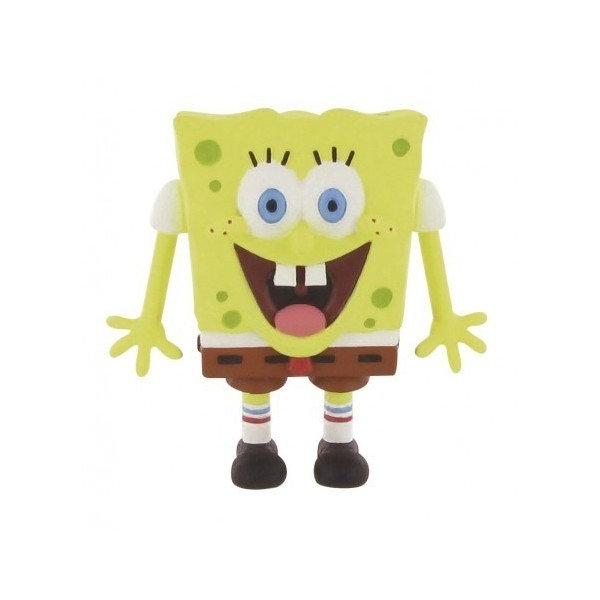 Bob Esponja Sonrisa Figura Pvc 7Cm-Comansi