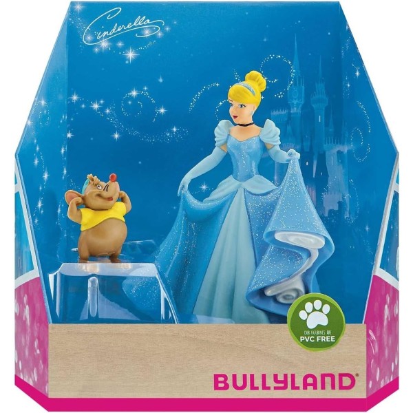 Bullyland- Disney Princess 13438-Set Juego, Walt Cenicienta Y Karli, - Bullyland