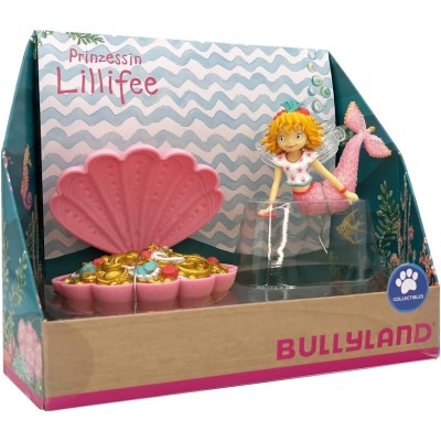 Figura de la Princesa Lillifee como Sirena con su Concha del Tesoro