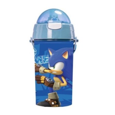 Sonic Cantimplora  Con Cuerda 500Ml