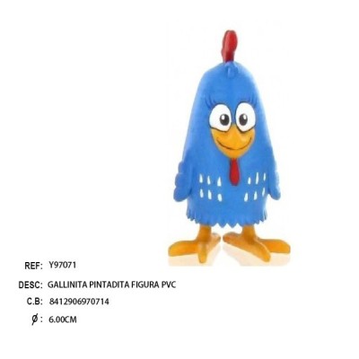 Gallinita Pintadita Figura Pvc 6.00Cm