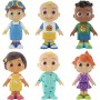 Cocomelon Official Friends & Family, Paquete De 6 Figuras