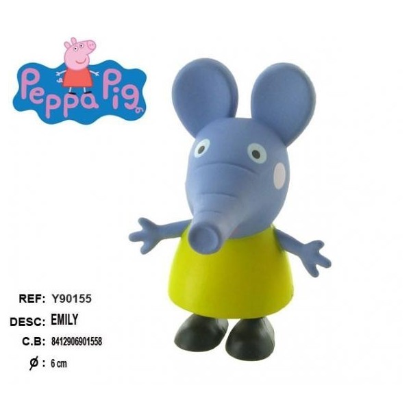 Figura Emily - Peppa Pig 6Cm-Comansi