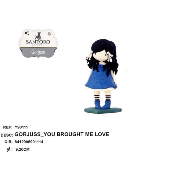 Figura Gorjuss_You Brought Me Love-Comansi