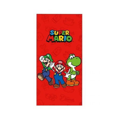 Super Mario Bros Toalla  Microfibra