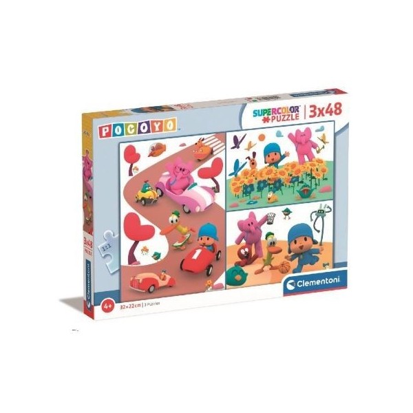 Pocoyo Puzzle 3X48 Piezas