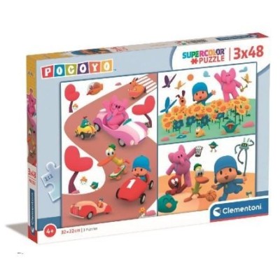 Pocoyo Puzzle 3X48 Piezas