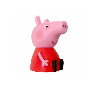Figura Peppa Pig Sentado 9,5Cm