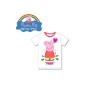 Peppa Pig Camiseta Blanca Pack2/4/6