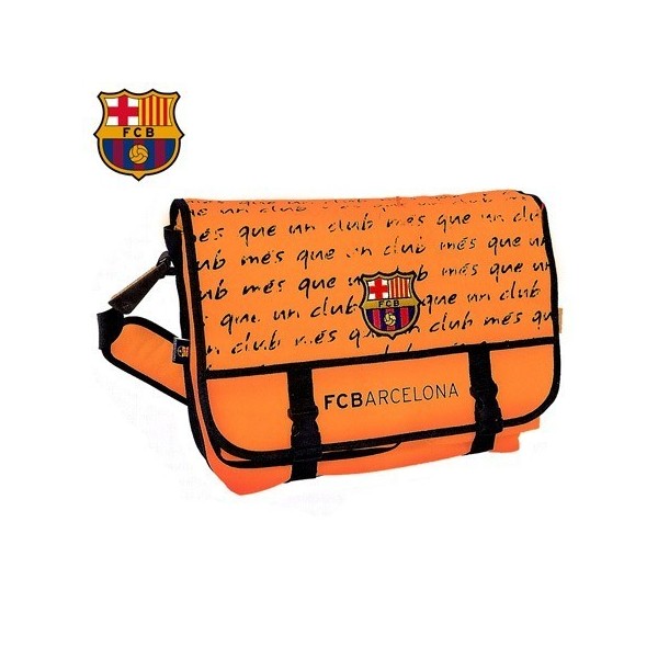 Fcb Bandolera Serie Naranja Fosforito