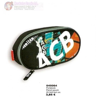Portatodo Pencil Pouch  Acb 20X10X4Cm -Perona