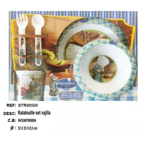 Ratatouille Set Vajilla 33 X 25 X 8.5Cm
