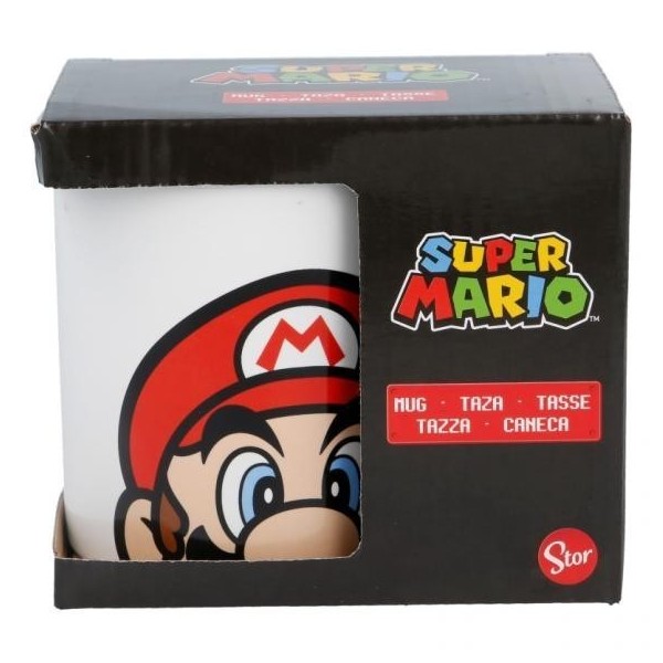 Super Mario Taza Promo Cerámica 325 Ml