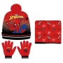 Spiderman Set Gorro+Braga Cuello+Guantes