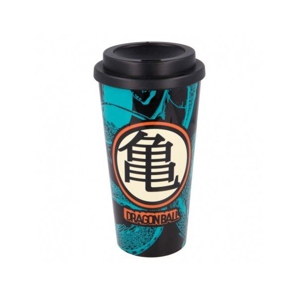 Vaso Doble Pared Cafe 520 Ml Dragon Ball