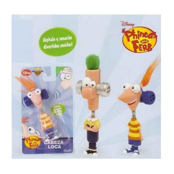 Phineas  Amp Ferb Cabeza Loca