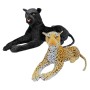 Peluche Leopardo Y Pantera 2Modelo 26 Cm
