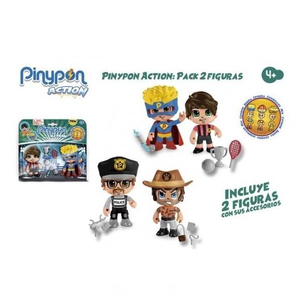 Pinypon Action Pack 2Figuras Famosa