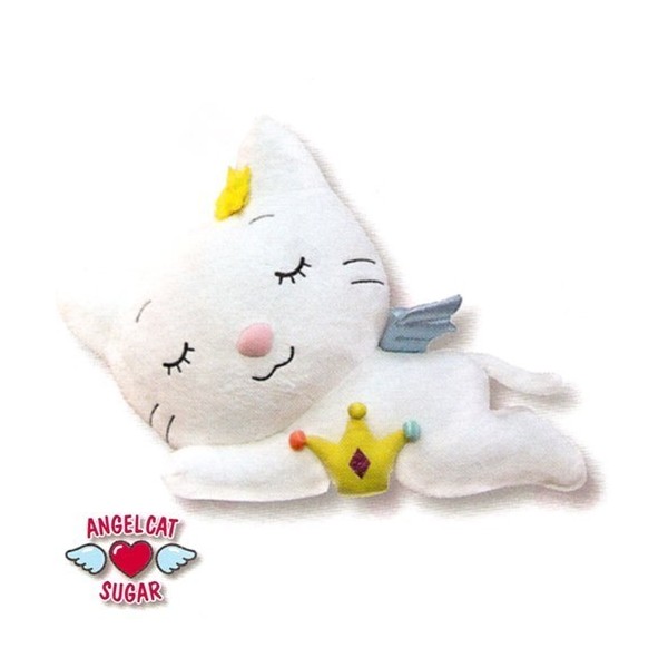Angel Cat Peluche 35Cm Durmiendo