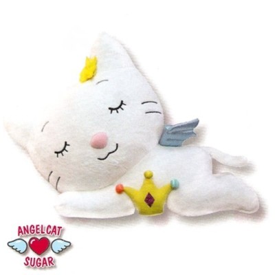 Angel Cat Peluche 35Cm Durmiendo