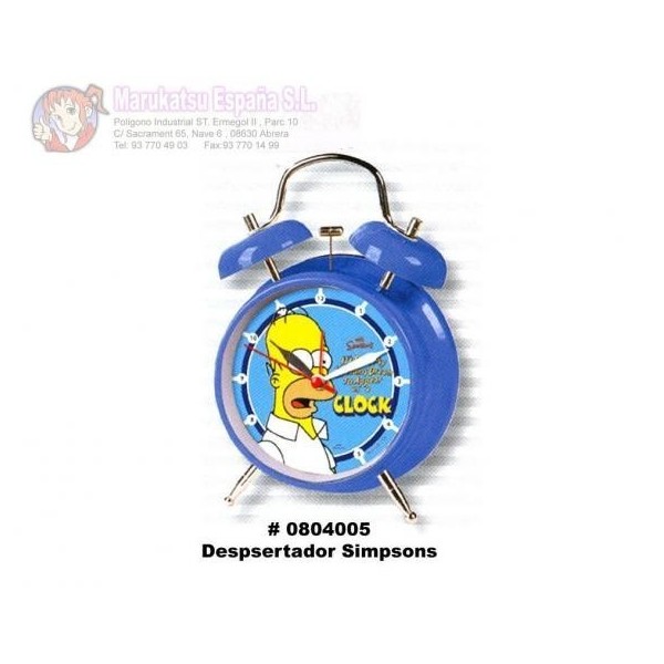 Despertador Simpson 13X8.50Cm