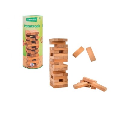 Juegos De Madera 54 Piezas 12X31Cm