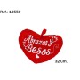 Corazones Peluche Brazos Y Besos 32Cm