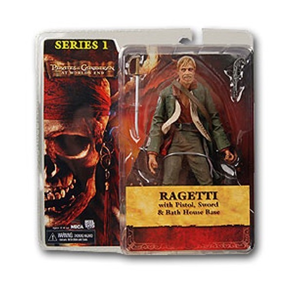 Pirata Del Carribean - Ragetti - Blister 18Cm