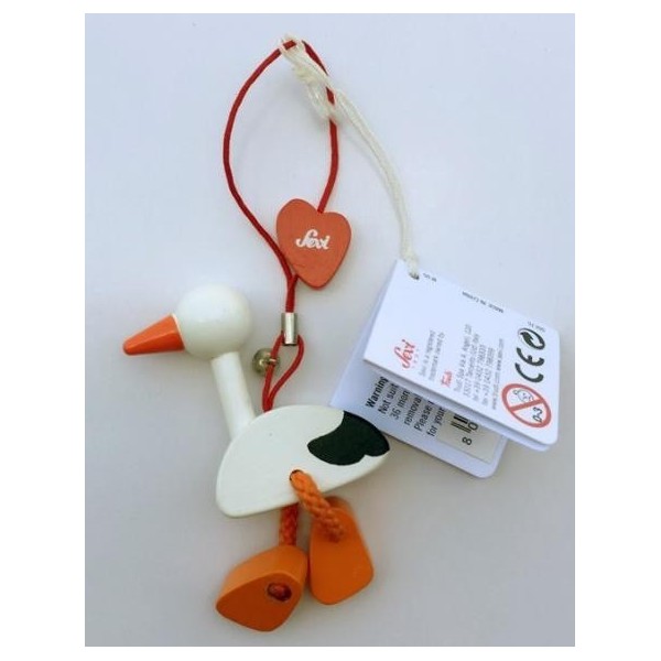 Colgante / Llavero Hipanimales Ciguena6Cms