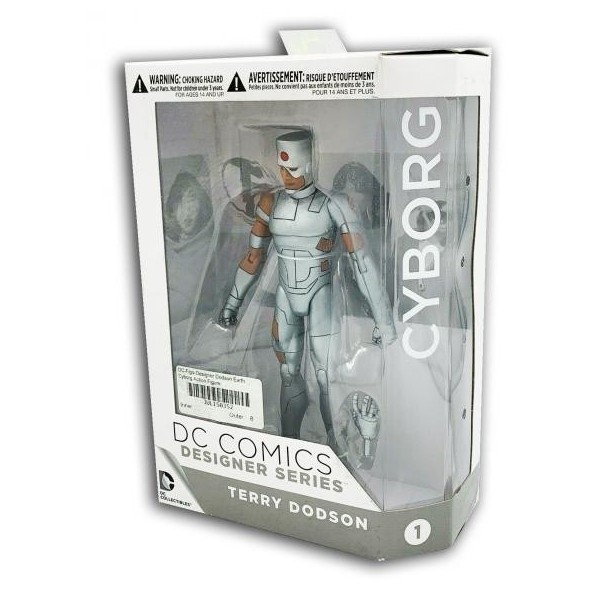 DC COMICS. DESIGNER SERIES. CYBORG -18CM
