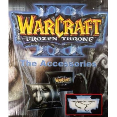 Colgante Wow Last Quarter Moon