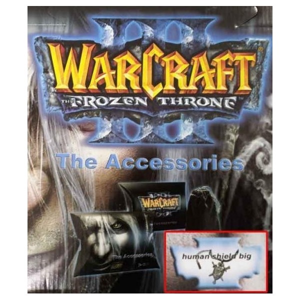 Colgante Wow Human Shield Big