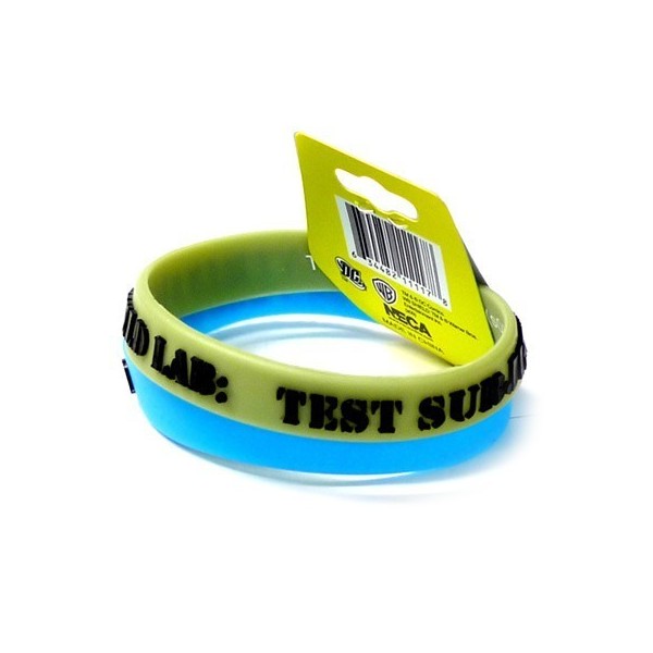 Pulsera Plastico Watchmen Dr.Manhattan- Azul Y Verde