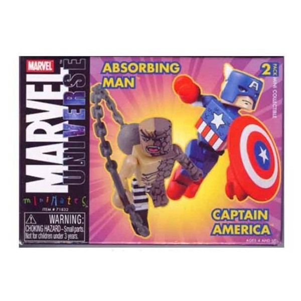 Minimates Absorbing Man & Capitan America