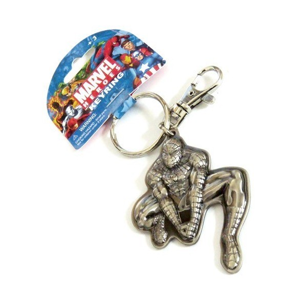 Spiderman Llavero Metal Saltando (Cuerpo Entero)