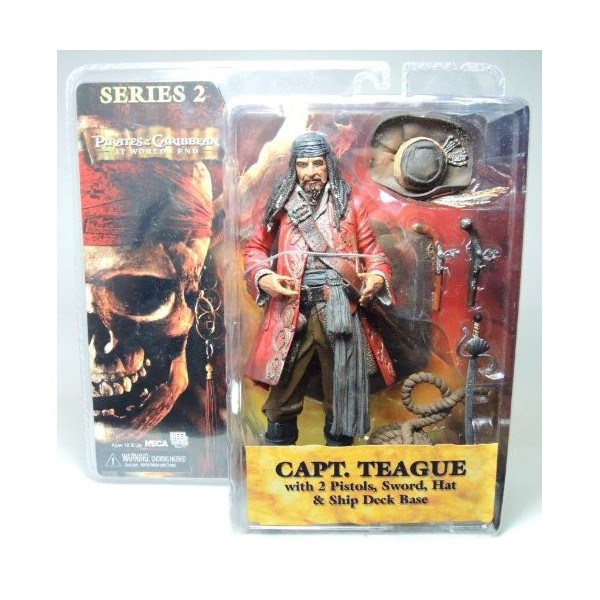 Neca Captain Teague Pirates Of The Caribbean Figure 18 Cm Blister