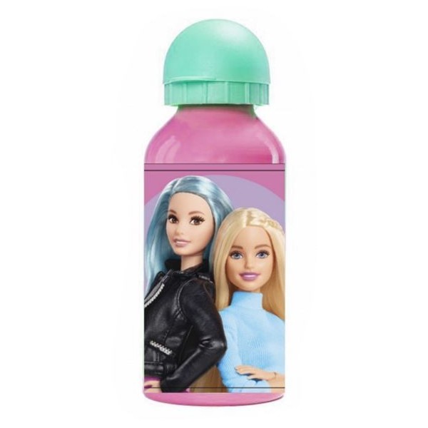 Barbie Cantimplora Aluminio 400Ml