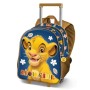 El Rey Leon Mochila 3D Con Ruedas 31Cm