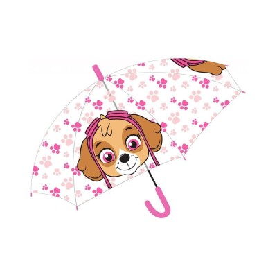 Paw Patrol Paraguas Transparente Con Automatico 45Cm