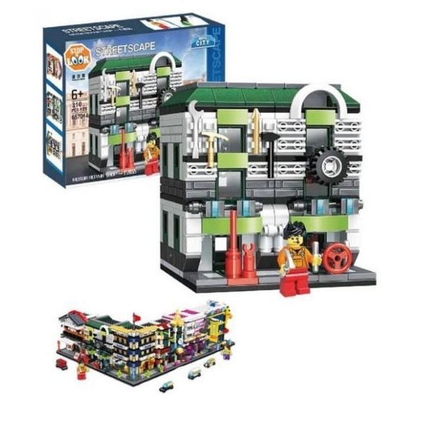 Blocks Mecanico 325Pcs 34 X 25 X 6Cms