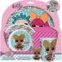 Lol Surprise 44390 – Juego De Vajilla Infantil De 3 Piezas | Plato, Cuenco Y Vaso De Plástico | Diseño Colorido Para Niñas