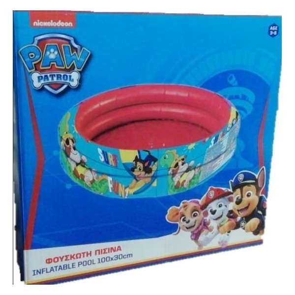 Paw Patrol Piscina100*30Cm