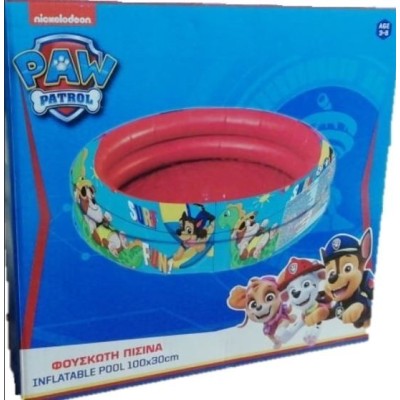 Paw Patrol Piscina100*30Cm
